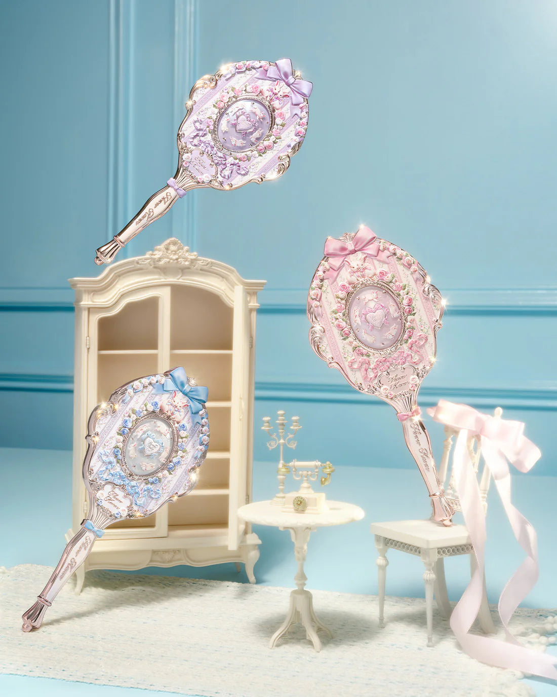 FLOWER KNOWS - Bunny Garden Mirror Espejo