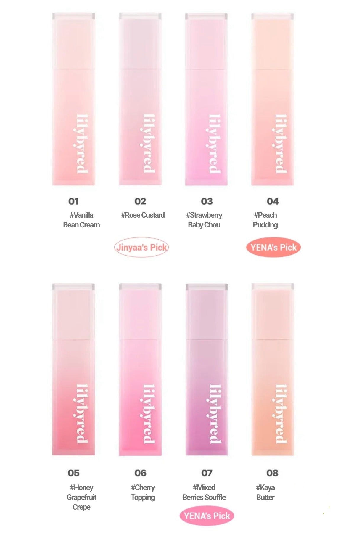 LILYBYRED - Sweet Liar Milky Tint (+ mini lip balm)