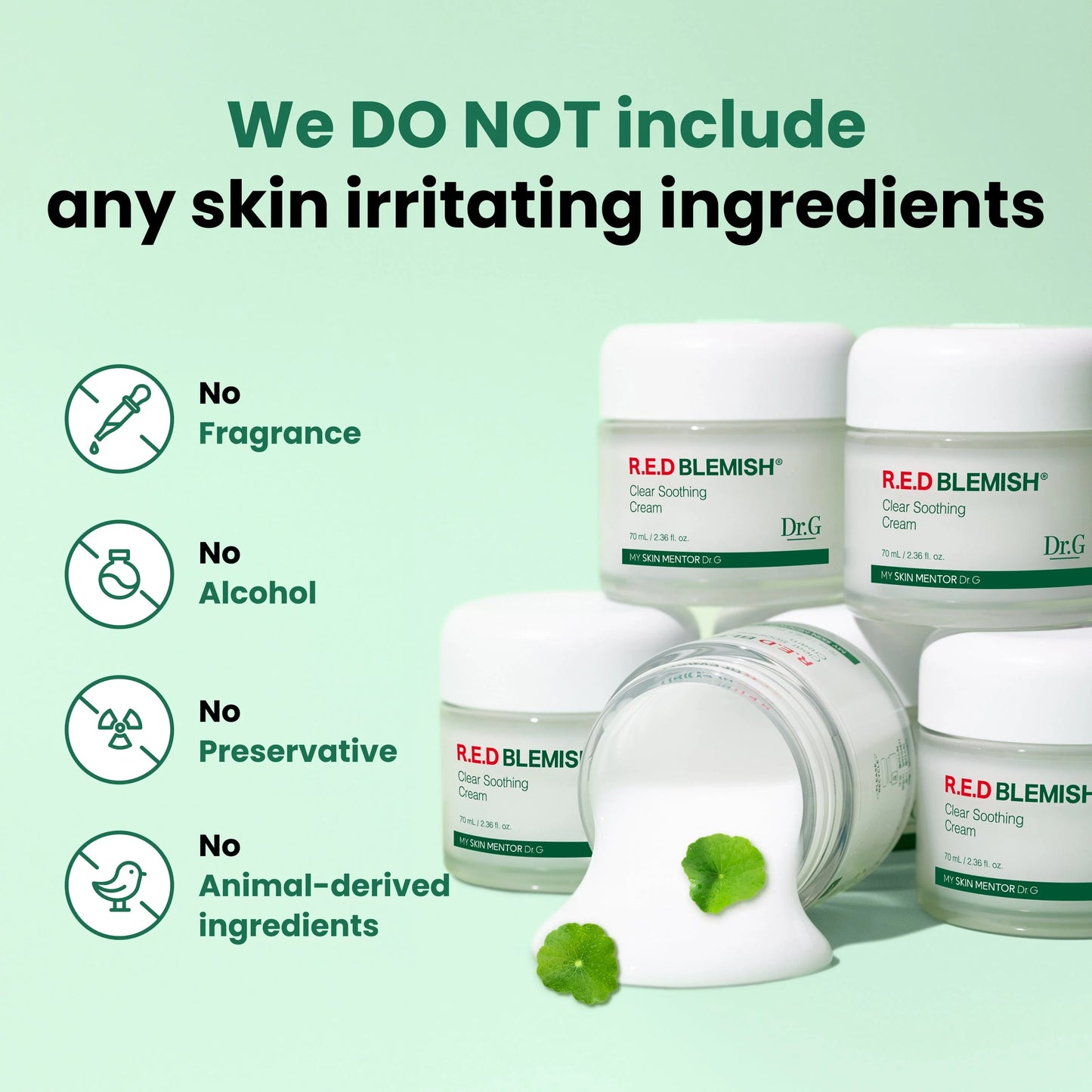 DR.G - R.E.D Blemish Clear Soothing Cream Tube Type 70ML