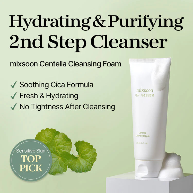 MIXSOON - Centella Cleansing Foam 150ml