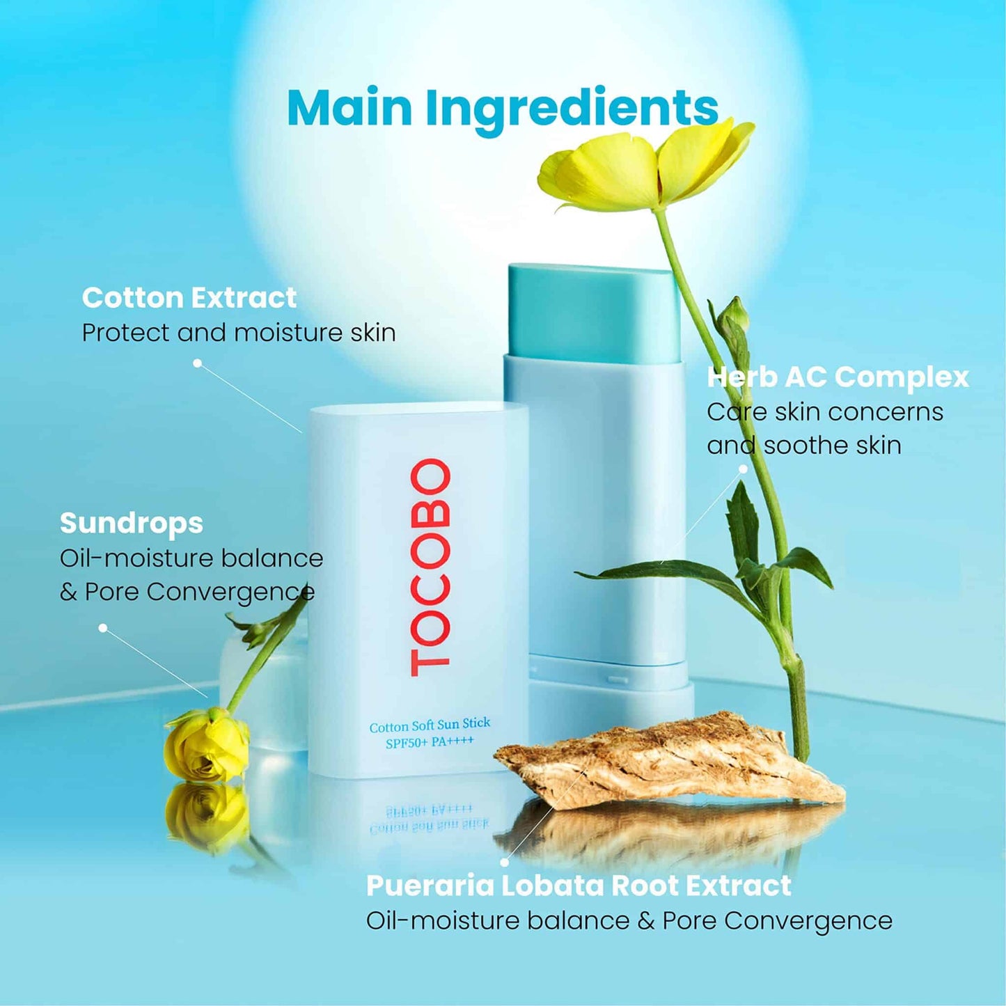 TOCOBO - Cotton Soft Sunstick