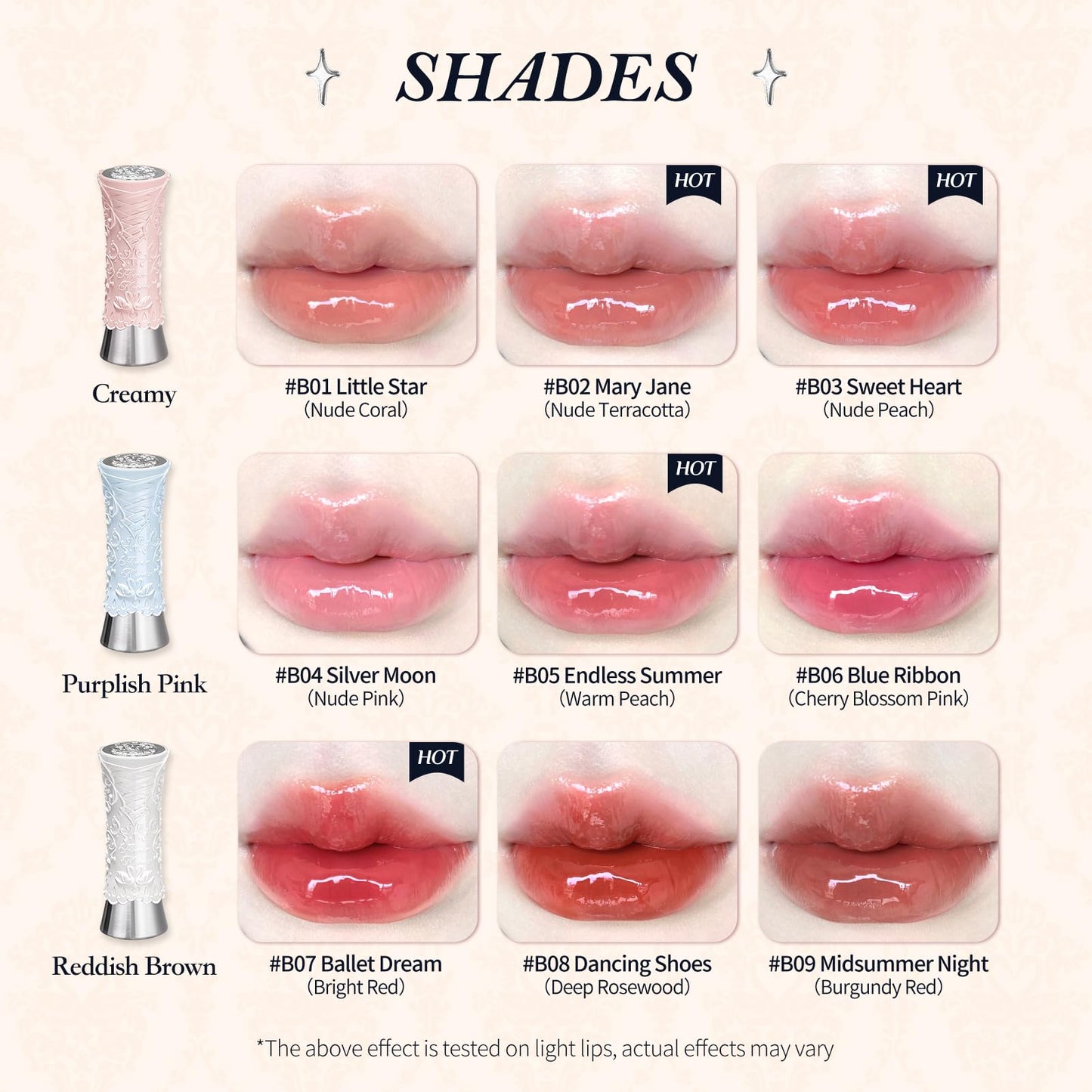 FLOWER KNOWS - Swan Ballet Lipstick