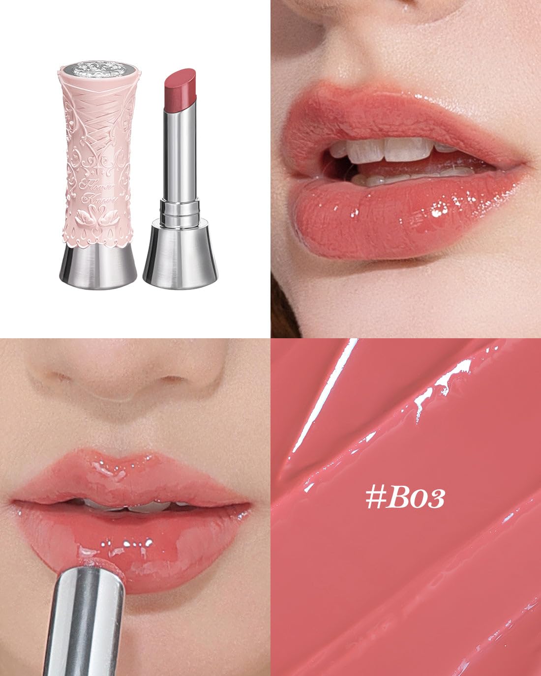 FLOWER KNOWS - Swan Ballet Lipstick