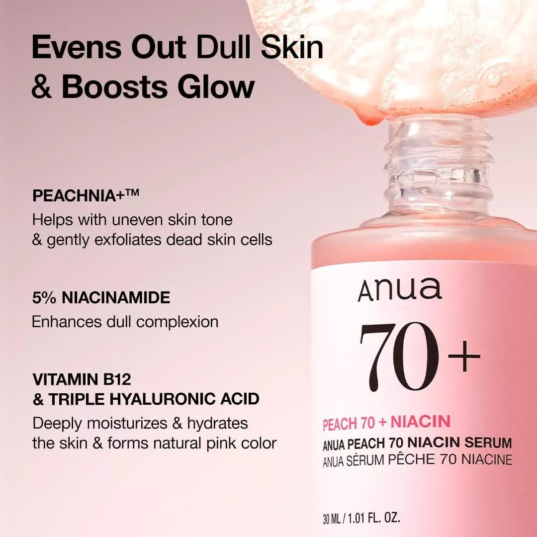 ANUA - Peach 70 Niacin Serum 30ml