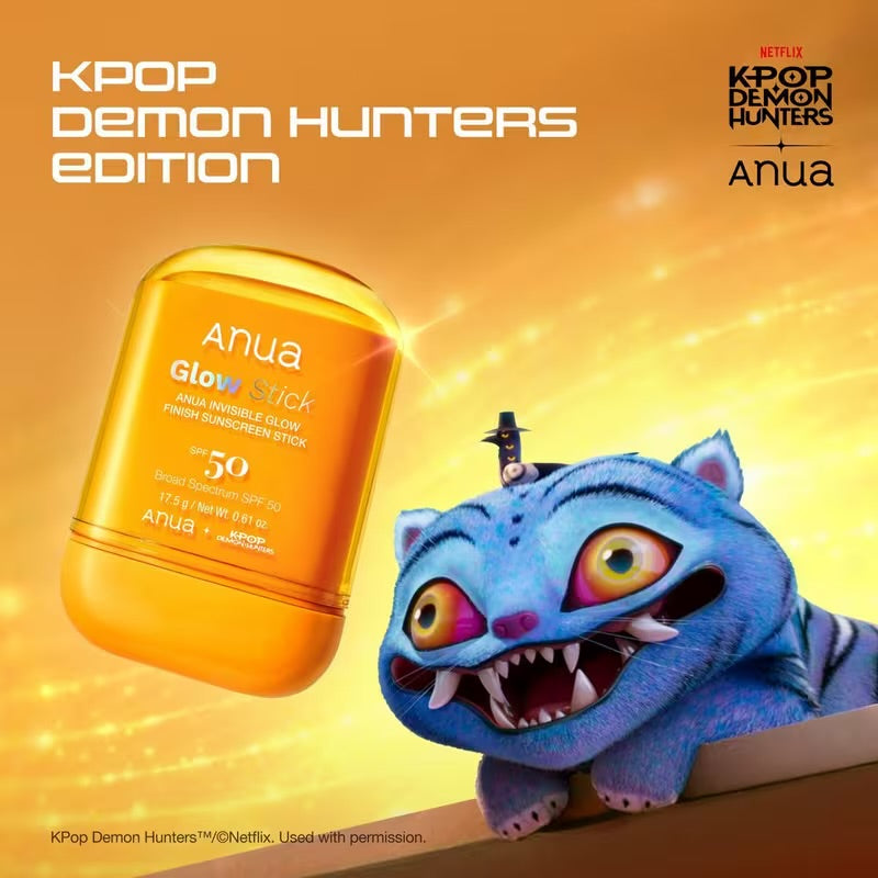 ANUA - Invisible Glow Finish Sunscreen Stick Kpop Demon Hunters Collaboration [18g]