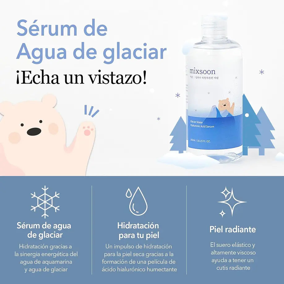 MIXSOON - Glacial Water Hyaluronic Acid Serum 100ml