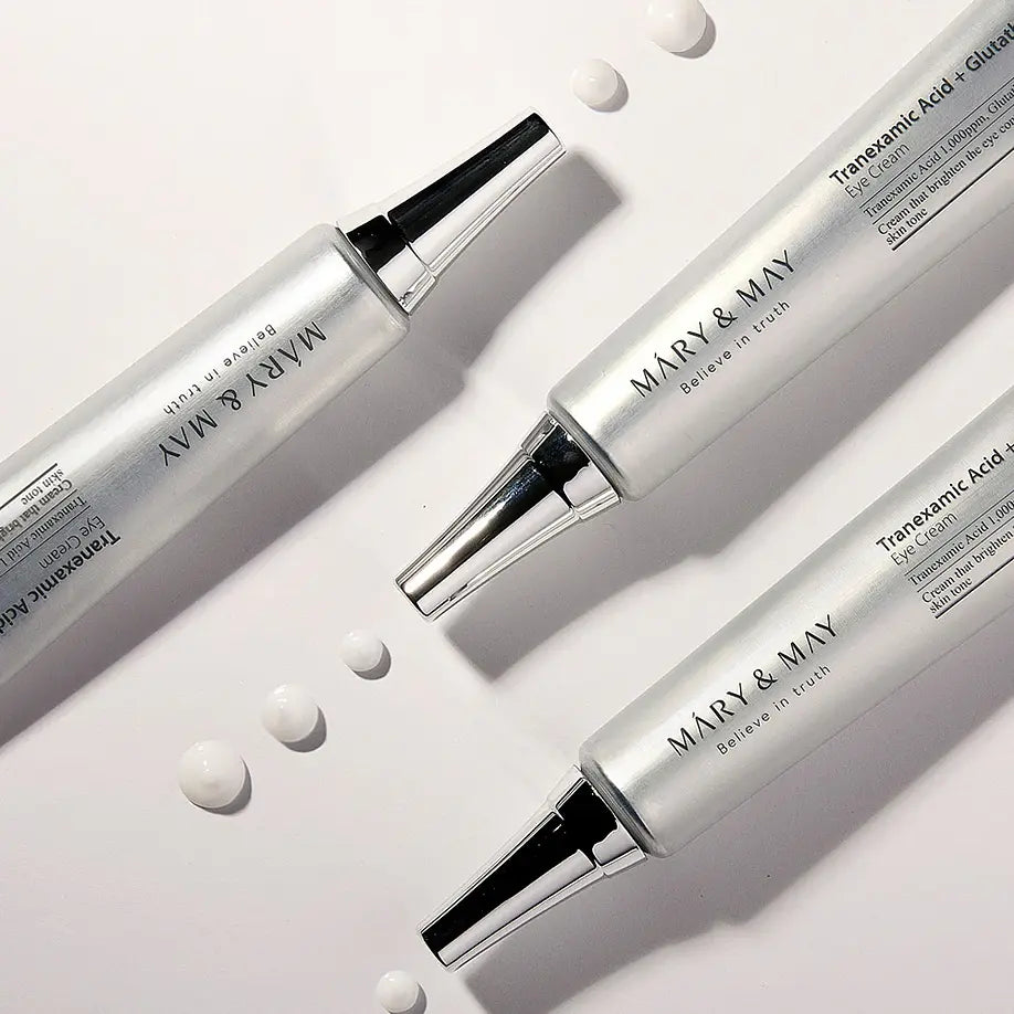 MARY & MAY - Tranexamic Acid + Glutathion Eye Cream 12ml [tamaño pequeño]