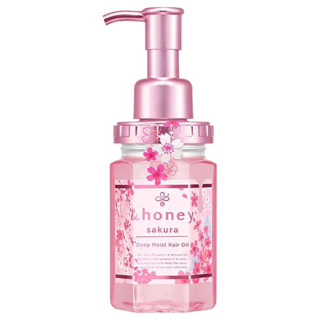 ViCREA - &honey Deep Moist Sakura Hair Oil 3.0
