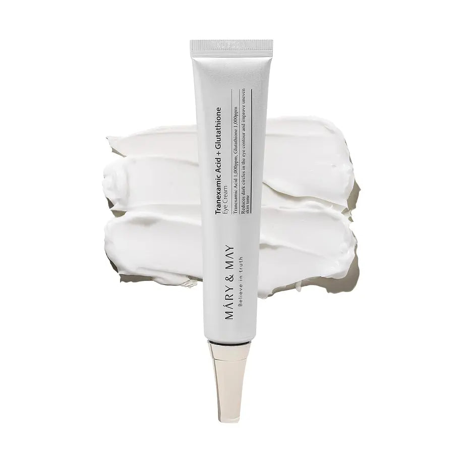 MARY & MAY - Tranexamic Acid + Glutathion Eye Cream 12ml [tamaño pequeño]