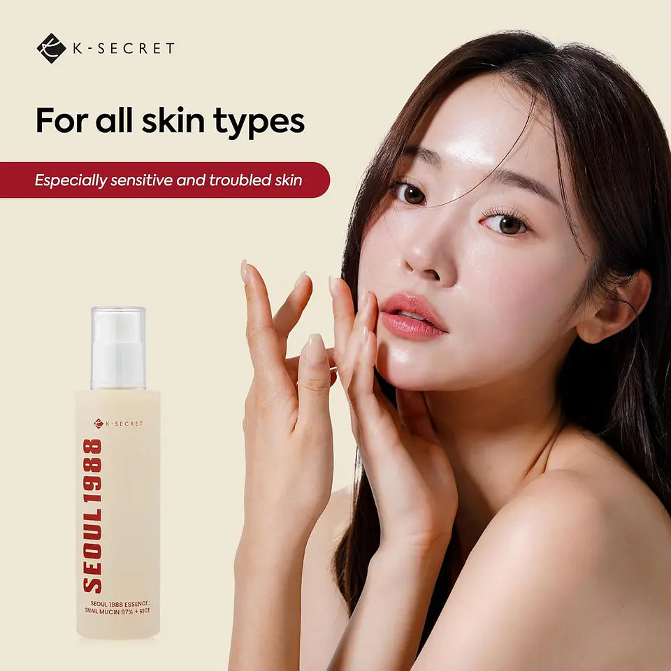 KSECRET - SEOUL 1988 Essence : Snail Mucin 97% + Rice [100ml]