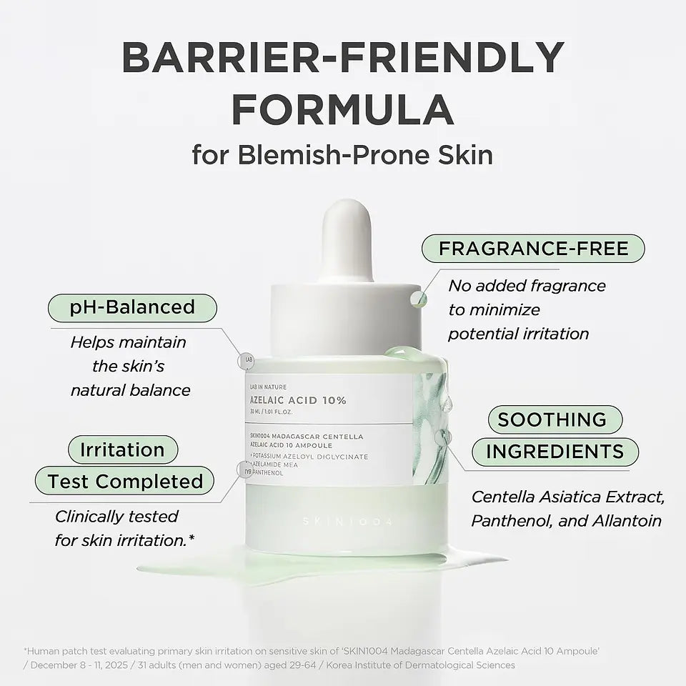 SKIN1004 - Lab in Nature Madagascar Centella Azelaic Acid 10 Ampoule [30ml]