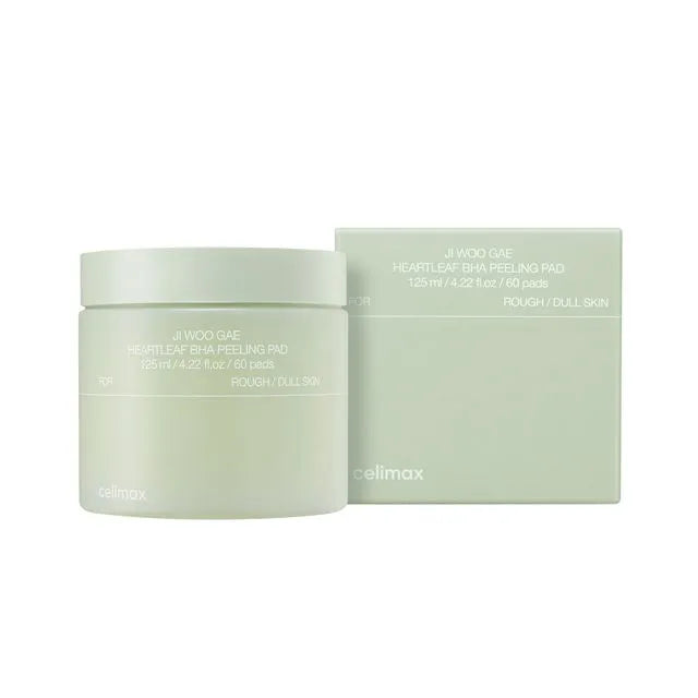 CELIMAX - Ji Woo Gae cica BHA blemish toner pad