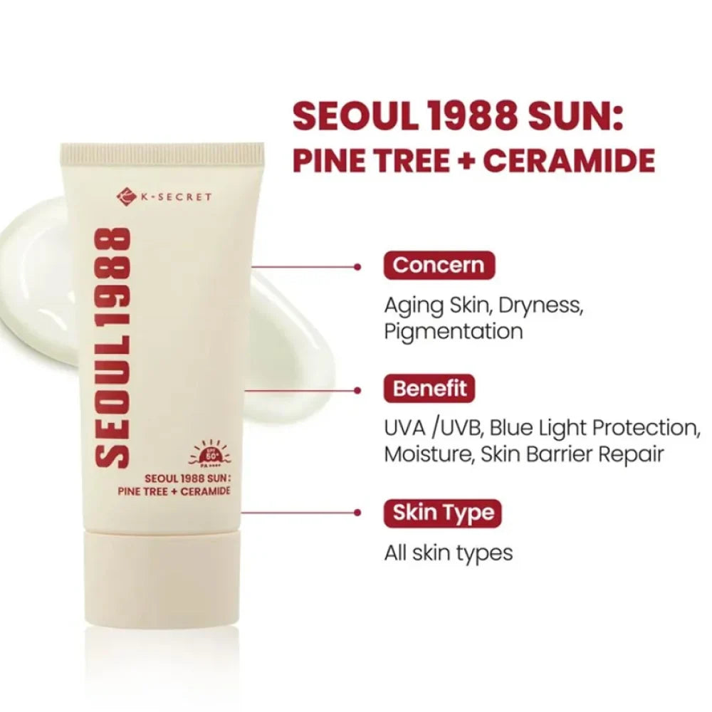 KSECRET - SEOUL 1988 Sun : Pine Tree + Ceramide [50ml]