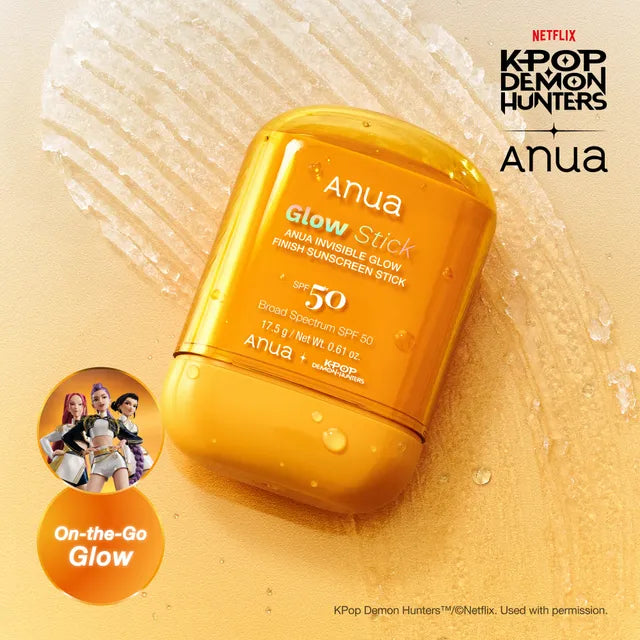 ANUA - Invisible Glow Finish Sunscreen Stick Kpop Demon Hunters Collaboration [18g]