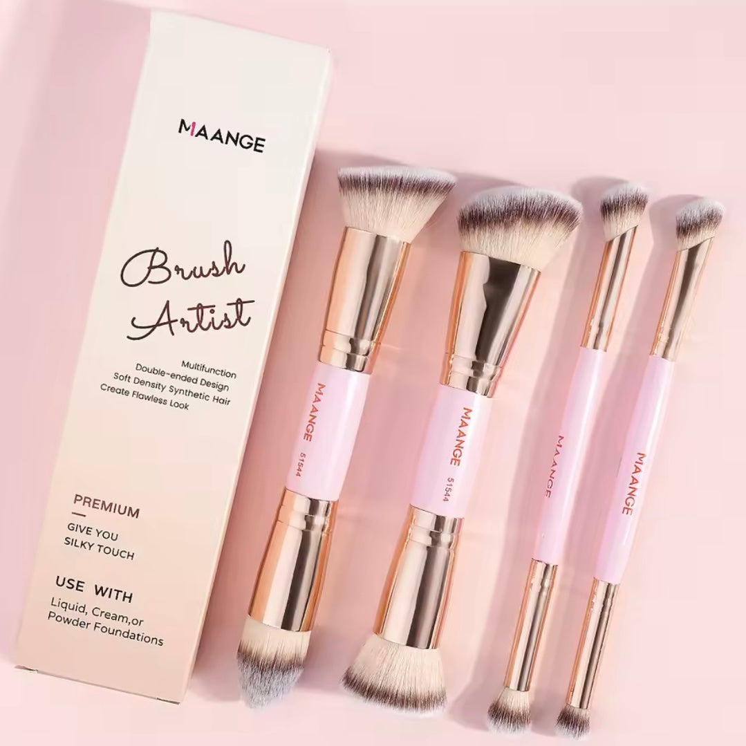 Set de 4 brochas duales