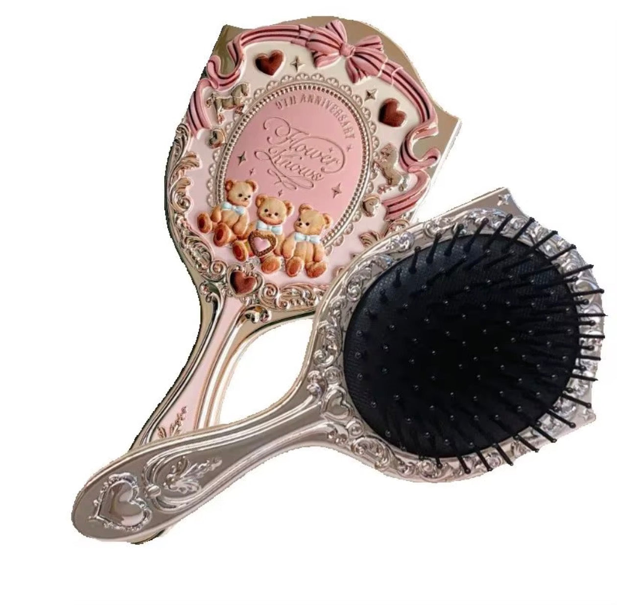 FLOWER KNOWS - Cepillo de pelo Sweet Bear 9th Anniversary