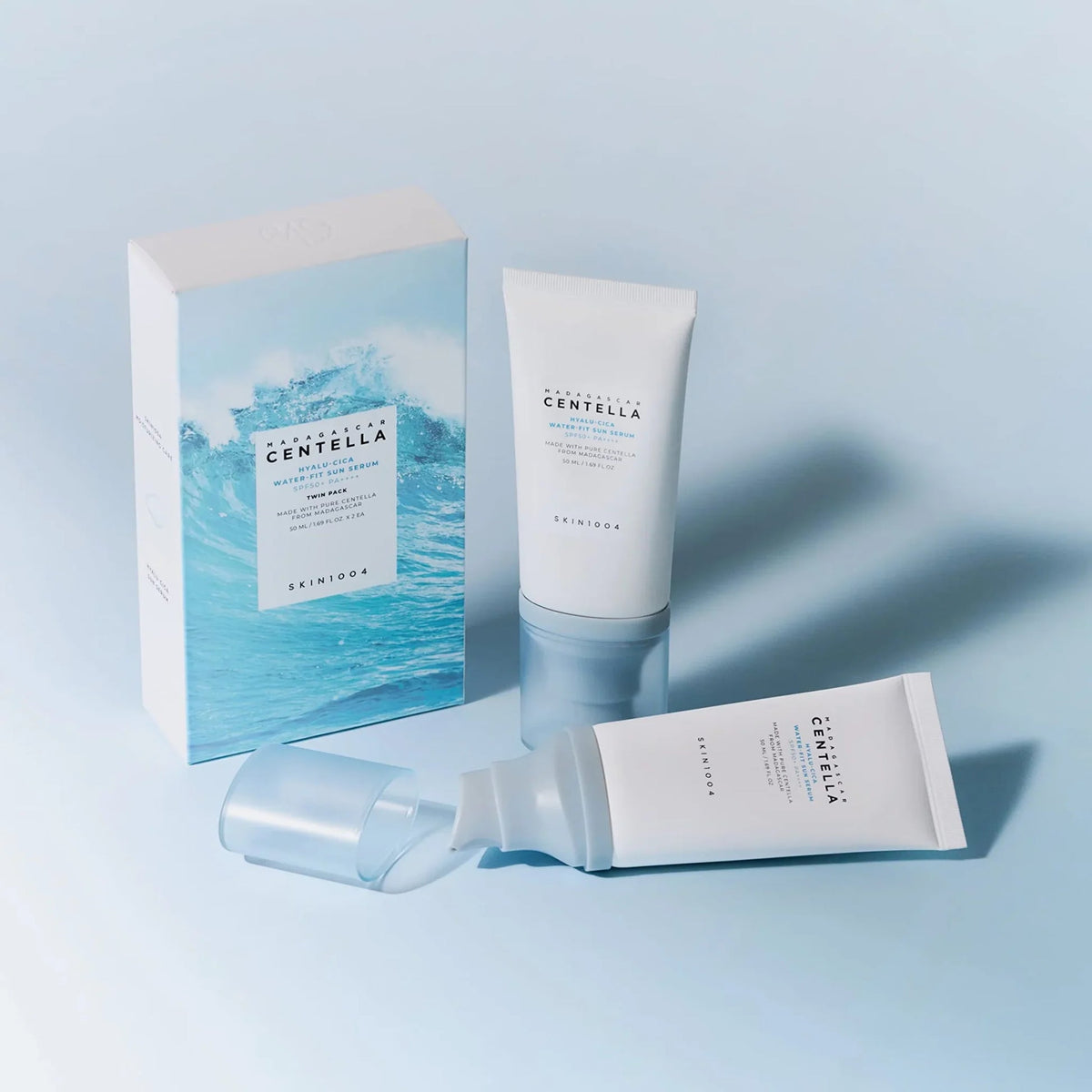 SKIN1004 - Hyalu-cica Water Fit Sun Serum (TWIN PACK)