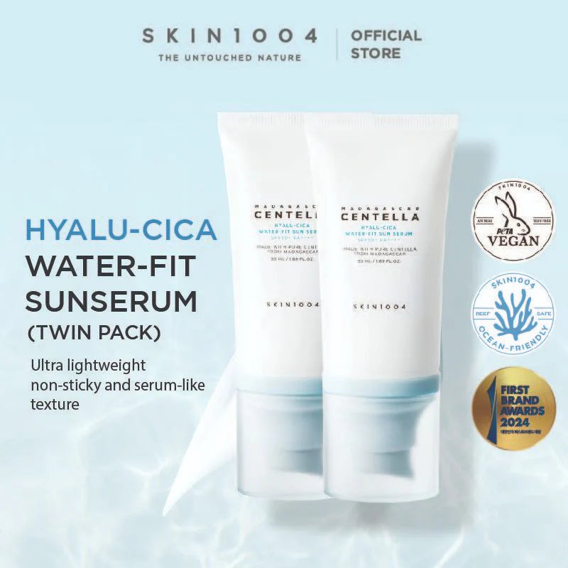 SKIN1004 - Hyalu-cica Water Fit Sun Serum (TWIN PACK)