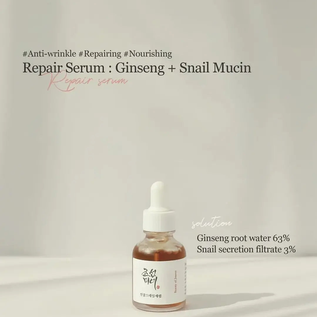 BEAUTY OF JOSEON - Revive Serum Ginseng + Snail Mucin 30ml