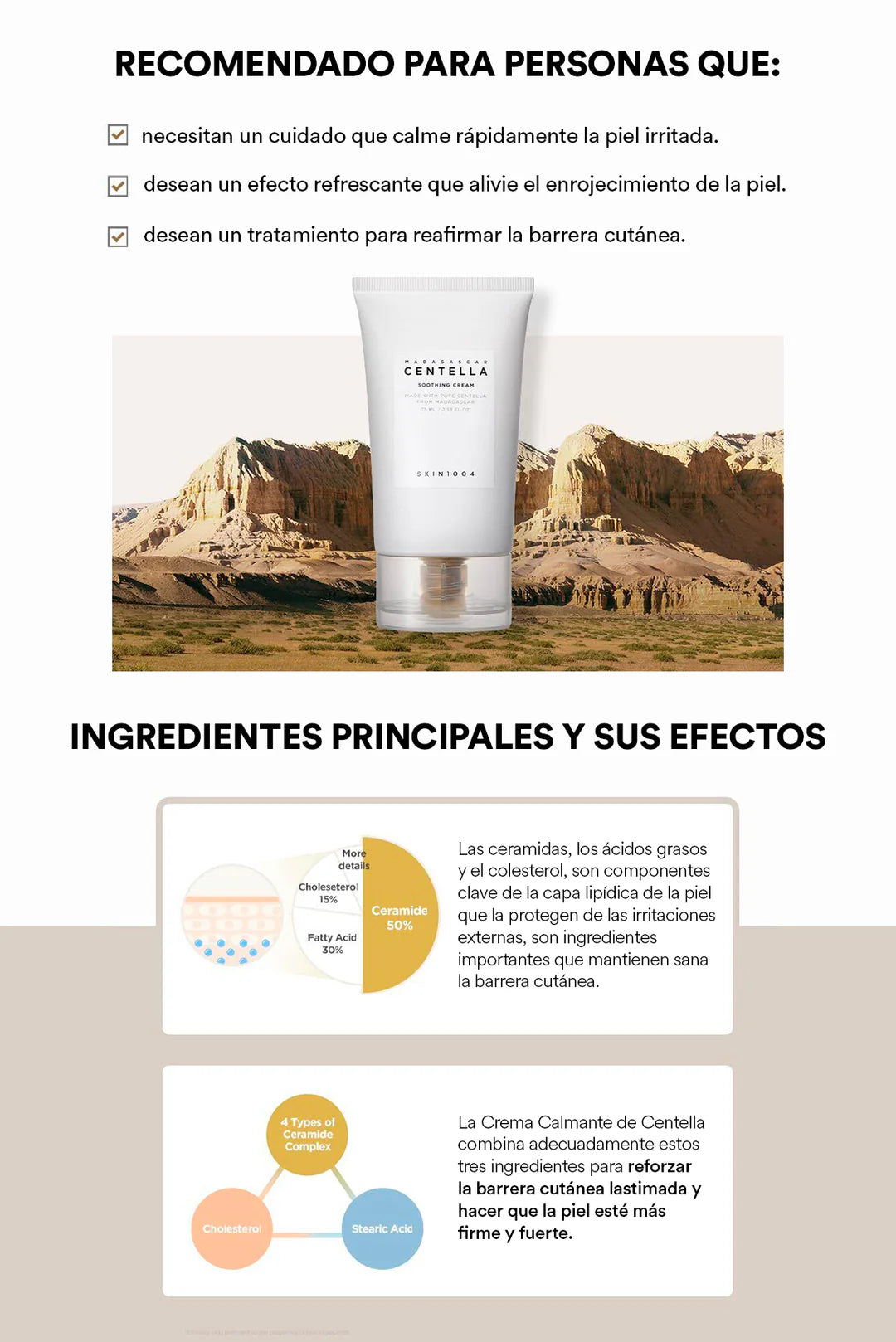 [PRE-VENTA] SKIN1004 - Madagascar Centella Soothing Cream 75ml